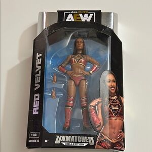 American Eagle Outfitters AEW Red Velvet Figure